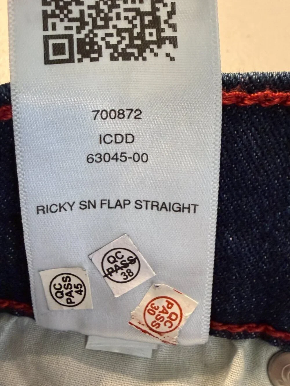 True Religion Ricky Flap Relaxed Straight Denim Jeans Men's 31 Medium Wash NWT